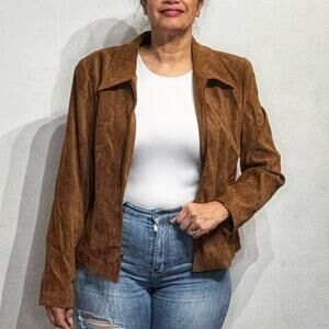 Amanda Smith Brown Vintage Jacket Sz 16